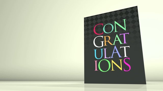 Greetings Card Congratulations HD
