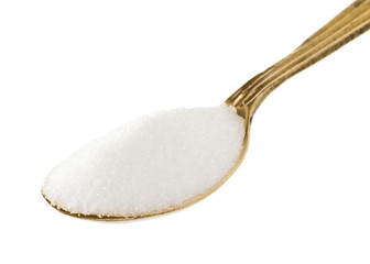 spoon full of white sugar