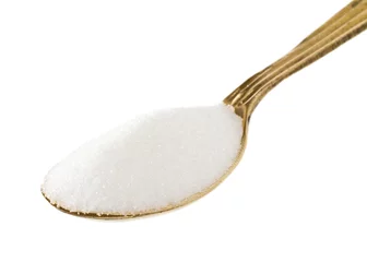 Foto op Canvas spoon full of white sugar © Mariusz Blach