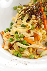 Pasta with vegetables