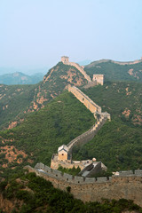 Great Wall of China Jinshaling meandering into distance