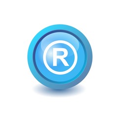 ベクター、登録商標マークのアイコン