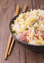 fried rice/ riz cantonnais