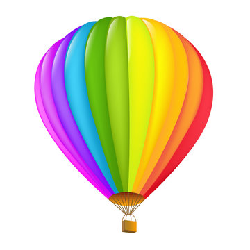 Colorful Hot Air Balloon﻿﻿