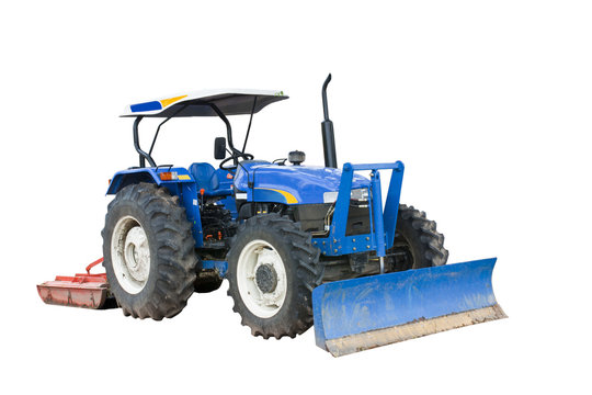 Tractor with clipping path
