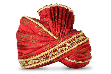 Indian Headgear used in Marriages - obrazy, fototapety, plakaty