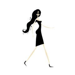 Fashion girl for your design