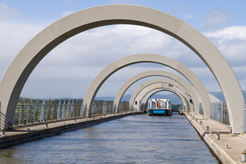 Fototapeta premium Falkirk Wheel, Scotland