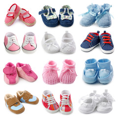 Baby shoes collection