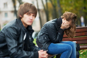 relationship difficulties of young people couple