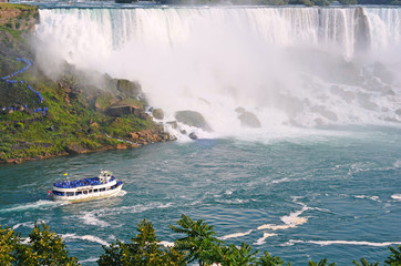 Fototapeta premium View over Niagara Falls