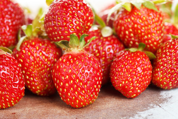 fresh strawberries