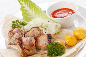 pork with sauce