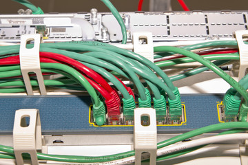 network cables and telecommunication equipment