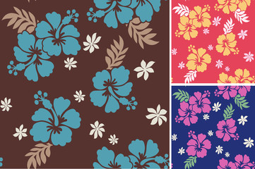 seamless flower fabric textile design
