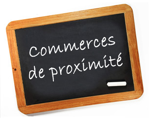Obraz premium commerce de proximité