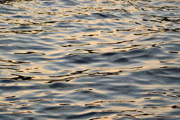 Water after sunset