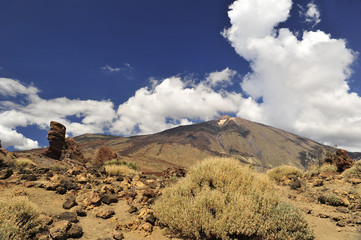 am Teide auf Teneriffa