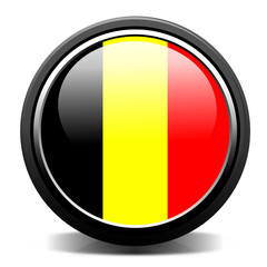 belgium flag button