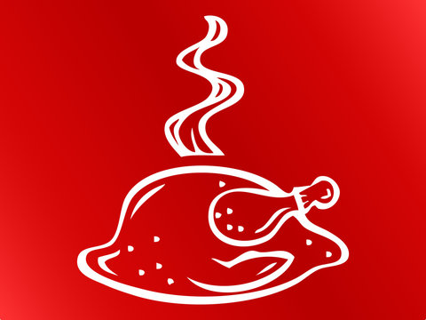 Grillh&auml;hnchen - halbes H&auml;hnchen - Imbiss