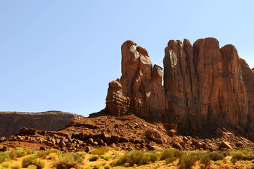 Monument Valley, Navajo Tribal Lands, Utah, USA