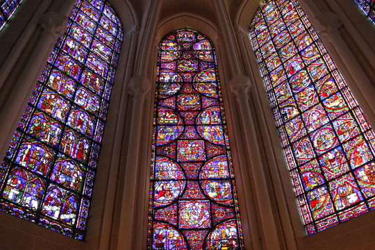 Vitrail de la Cath&eacute;drale Notre-Dame de Chartres