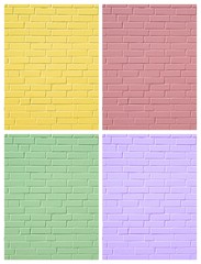 Wände in Pastellfarben
