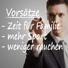 Gute Vorsätze fürs neue Jahr