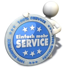 100% mehr Service