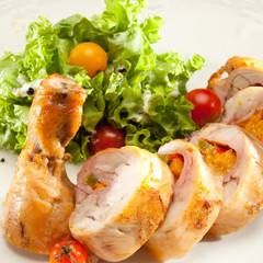 Pollo relleno