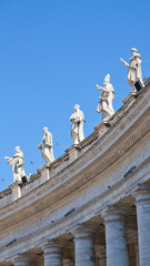 Naklejka premium Vatican Statues