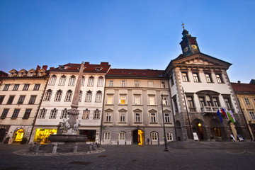 Ljubljana's city hall