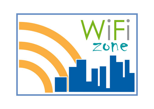 Logo WiFi Zone # Vector