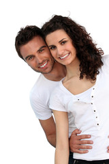 Obraz premium Young couple in love