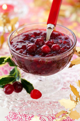 Cranberry sauce