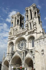 Fototapeta premium Cathédrale de Laon,Picardie