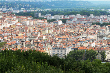 Obraz premium Panorama of Lyon