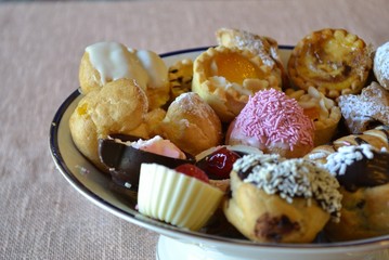 pastries in a bowl