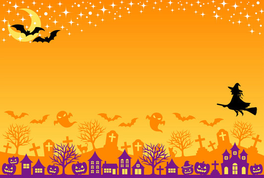 ハロウィン　ポストカード