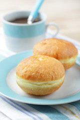 Donuts and hot chocolate