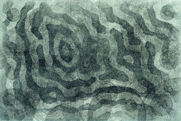 fine lined abstract back