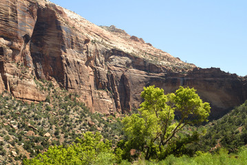 Zion National Park in Utah USA