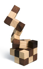 wooden 3D puzzle