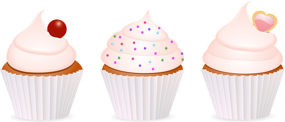 cupcakes set