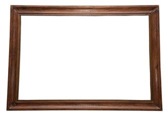 Old wooden frame