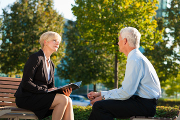 Business Coaching outdoors