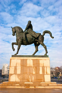 Statue of King Carol