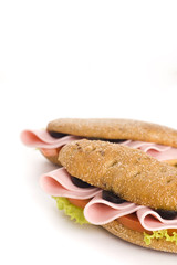 sandwich with vegetables