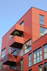 Modernes Wohngebäude in Hamburg