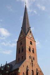 die Kirche St. Petri in Hamburg